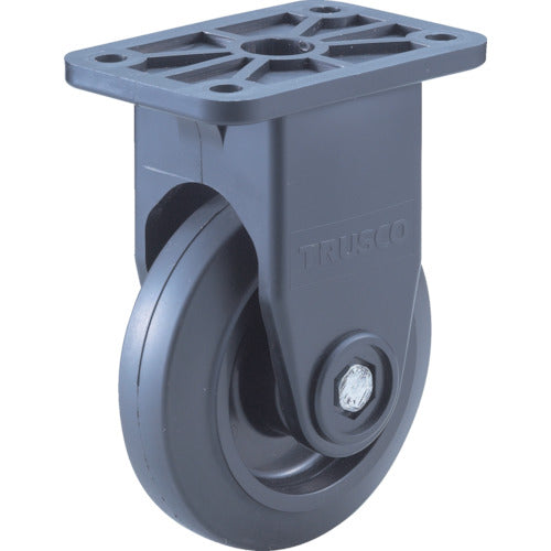 TRUSCO Noise-reducing caster, fixed, Φ100, TYPK-100, 1 piece