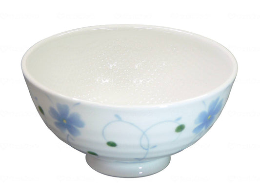 메이플 오카루의 키모치 로쿠베에 찻잔 곡물 츠루 아오이 (파랑)