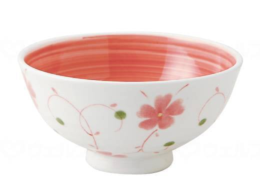 메이플 오카루노 키모치 로쿠베에 찻잔 우치 아카마키 쓰루 아오이 (빨강)