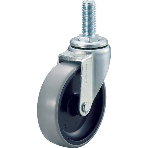 TRUSCO 나사식 캐스터 자유자재 Φ100 TYST-100NU 1개
