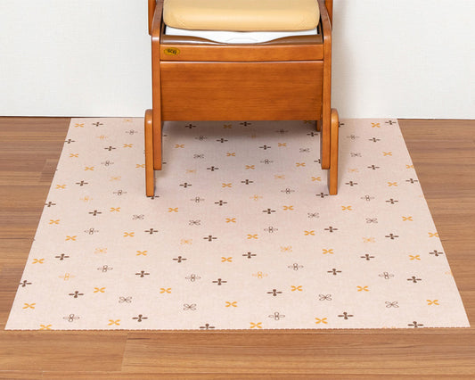 消臭ポータブルトイレマット / KC-02　ベージュ　1 枚