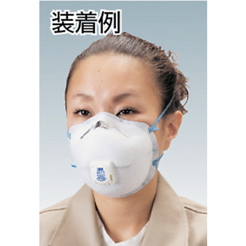 3M 일회용식 방진 마스크 ​​활성탄 8577 DL2 배기 밸브 부착(10장입) 8577 DL2 1상자