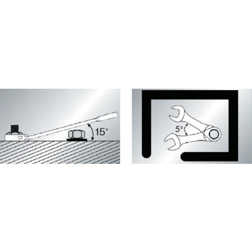 ＴＲＵＳＣＯ　【売切り廃番】ギヤレンチコンビ　ショートタイプ　寸法１１Ｘ１１　長さ１０３　TGR-C11S　1 丁