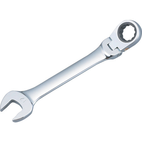 TRUSCO Gear Wrench Combination Flexible Combination Dimensions 19X19 Length 215 TGR-C19F 1 piece