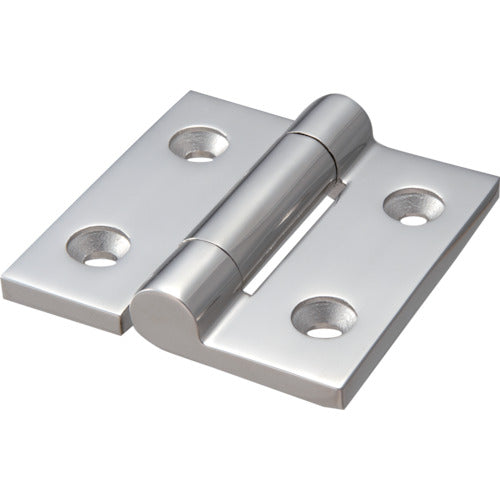 TRUSCO Stainless Steel Heavy Duty Flat Hinge Total Length 75mm (1 piece = 1 bag) TLS-75F 1 piece