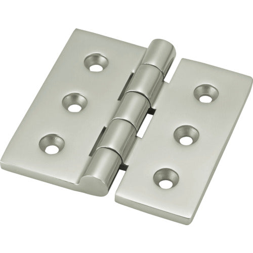 ＴＲＵＳＣＯ　ステンレス重量平型蝶番　全長１００ｍｍ　（１個＝１袋）　TLS-100F　1 個