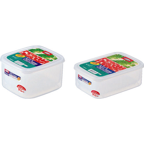 SUGICO 네오키 퍼프레쉬 케이스 각형 S 161×146×94 1.6L B-1836NE 1개