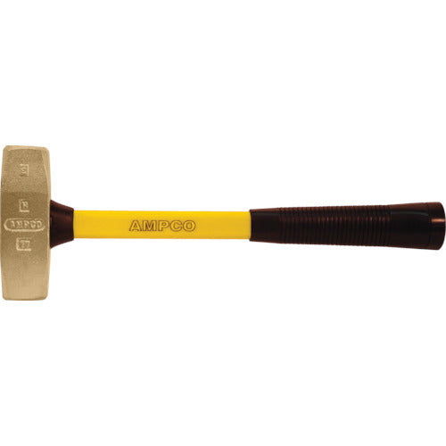 Ampco Explosion-proof Double-ended Hammer (Fiberglass Handle) Head Diameter 38mm Head Length 130mm AMCH-17FG 1 pc