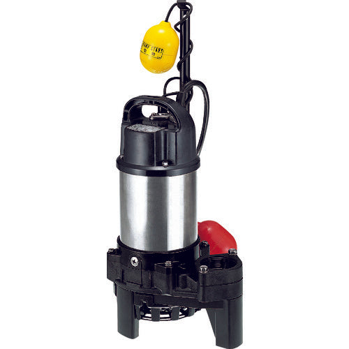 Tsurumi Plastic Submersible High Spin Pump for Miscellaneous Wastewater 50Hz Diameter 40mm Single Phase 100V 50Hz 40PNA2.25S 1 Unit