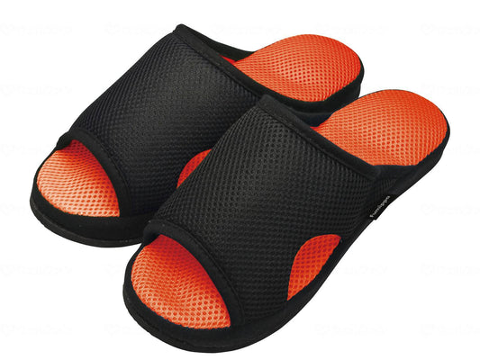 アルファックス健康ﾙｰﾑｻﾝﾀﾞﾙ ｶﾞﾁ押し ﾒﾝｽﾞふみっぱ ｵﾚﾝｼﾞ 25-27cm