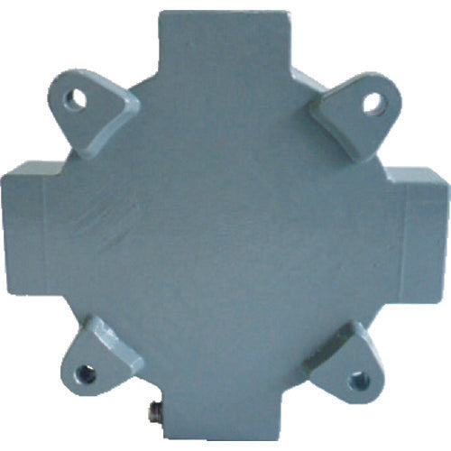 Shimada Aluminum Alloy Casting Pressure-Resistant Explosion-Proof Terminal Box (Four-Way) PF1/2 STH-04X-16 1 pc