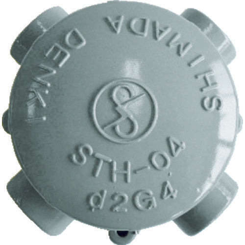 Shimada Aluminum Alloy Casting Pressure-Resistant Explosion-Proof Terminal Box (Four-Way) PF3/4 STH-04X-22 1 pc