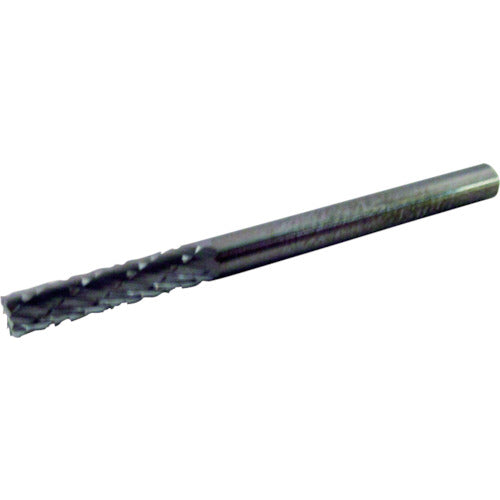 スーパー　スーパー超硬バー　オール超硬　円筒エンド刃型（ダブルカット）刃径：３．０ｍｍ　刃長：１４．０ｍｍ　軸径：３．０ｍｍ　SB1A01E　1 本