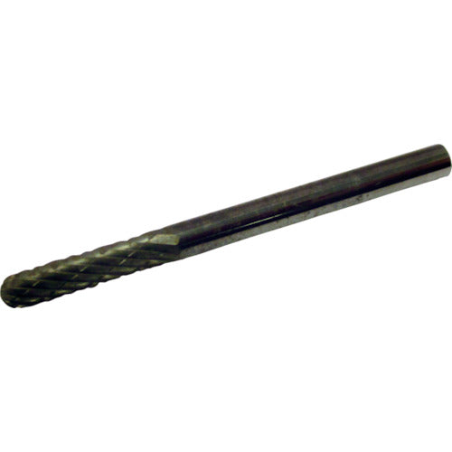 スーパー　スーパー超硬バー　オール超硬　先丸円筒型（ダブルカット）刃径：３．０ｍｍ　刃長：１４．０ｍｍ　軸径：３．０ｍｍ　SB2A02　1 本