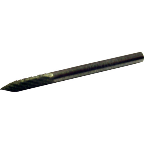 スーパー　スーパー超硬バー　オール超硬タイプ　ポイント型（ダブルカット）刃径：３．０ｍｍ　刃長：１２．７ｍｍ　軸径：３．０ｍｍ　SB4A03　1 本