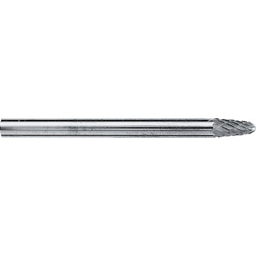 スーパー　スーパー超硬バー　オール超硬　先丸円筒型（シングルカット）刃径：２．５ｍｍ　刃長：１１．０ｍｍ　軸径：３．０ｍｍ　SB2A01S　1 本