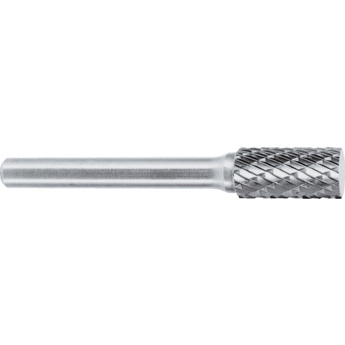 スーパー　スーパー超硬バー　ロー付タイプ　円筒型（シングルカット）刃径：６．３ｍｍ　刃長：１２．７ｍｍ　軸径：３．０ｍｍ　SB1B01S　1 本