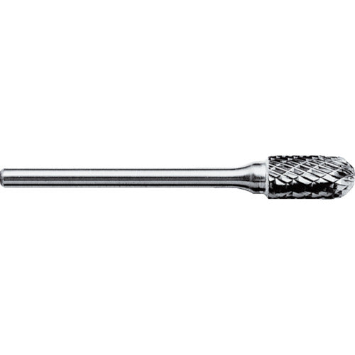 スーパー　スーパー超硬バー　ロー付タイプ　先丸円筒型（シングルカット）刃径：６．３ｍｍ　刃長：１２．７ｍｍ　軸径：３．０ｍｍ　SB2B03S　1 本