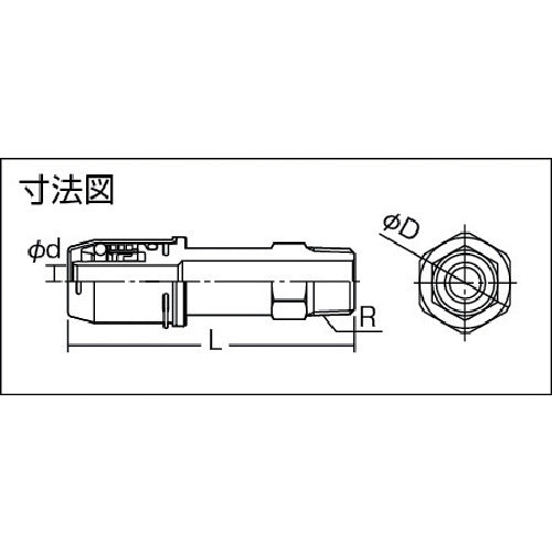 ＴＢＣ　ワンタッチ継手オスロング　OT10-ML　1 個