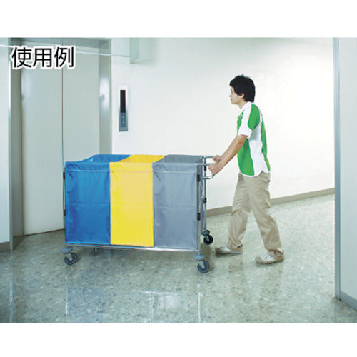 テラモト　システムカートエコ袋（グレー）　DS-574-310-6　1 枚