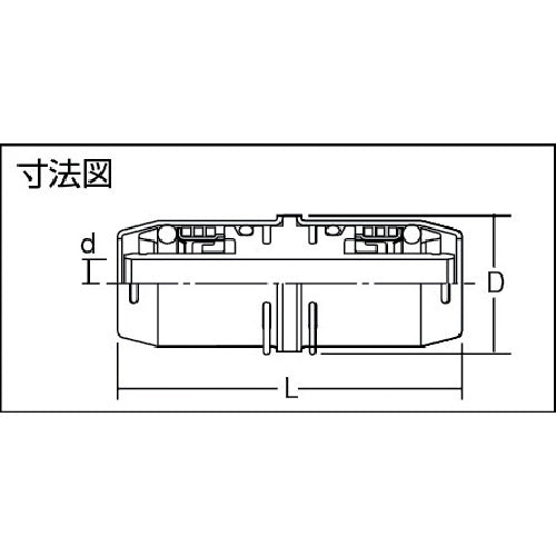 ＴＢＣ　ワンタッチ継手ソケット　OT13-K　1 個