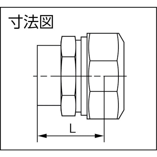 ＴＢＣ　ＰＥ継手メネジ１種１３ｍｍ　13PGV-1　1 個