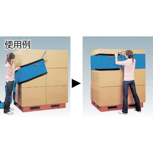 TRUSCO Pallet Catcher PP Type Width 100mm x Length 4.8m TPC-100 1 pc