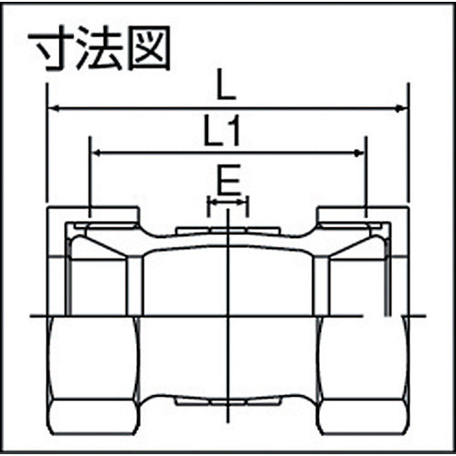 リケン　ＬＡカップリングＬＡ型ＦＣＭＢ　G-LA-S-40A　1 個