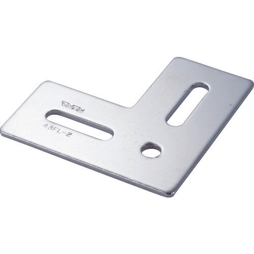 ＴＲＵＳＣＯ　ジョイント金具４３型フラット　ステンレス　寸法９０Ｘ９０　穴数３　TK43-FL2S　1 個