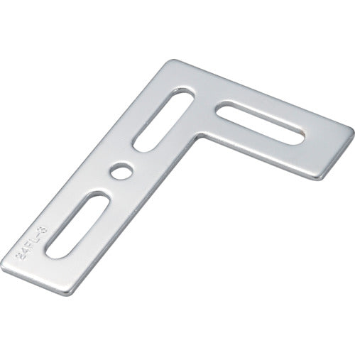 TRUSCO Joint Fitting Type 24 Flat Chrome Dimensions 100 x 65 Number of Holes 4 TK24-FL3C 1 pc