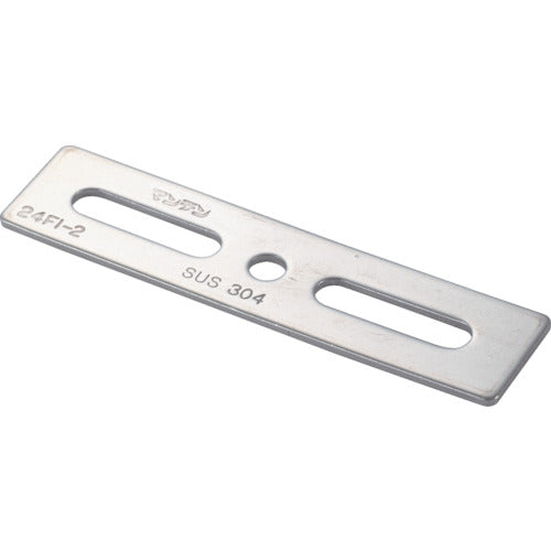 TRUSCO joint fitting 24 type flat stainless steel size 100 number of holes 3 TK24-F2S 1 piece