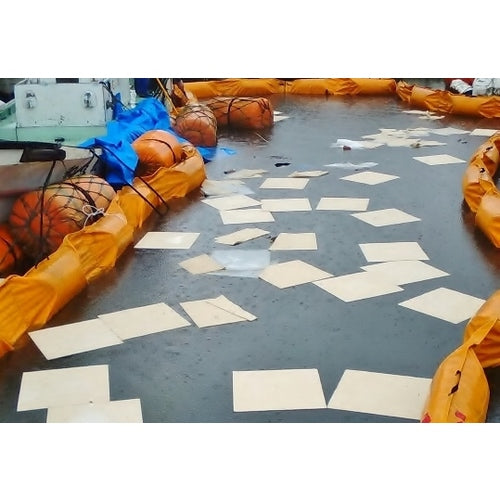 TRUSCCO 오일 캐쳐 천연 섬유 타입 200X200mm 10장입 TOC-T20 1봉