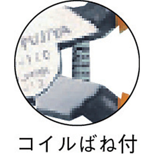 フジ矢　ミニテックミニショートノーズラジオペンチ（バネ付）　１１０ｍｍ　MP9-110　1 丁