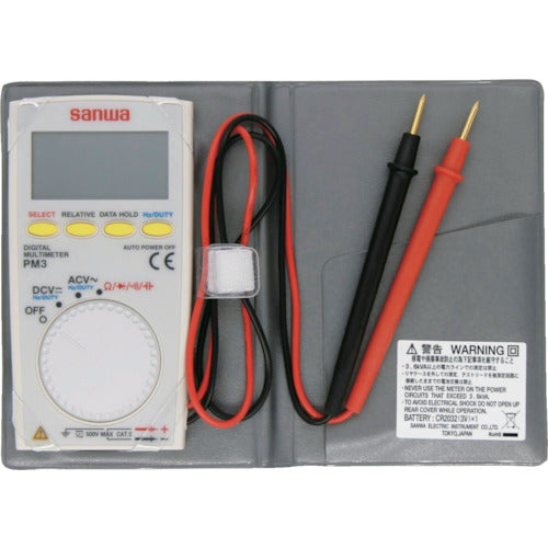 SANWA 포켓형 디지털 멀티미터 PM3 1대