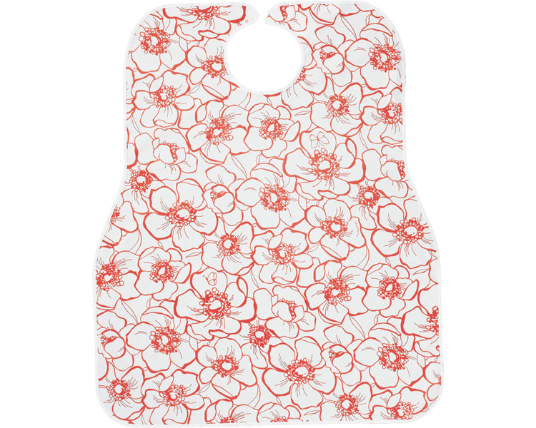 식용 방수 앞치마 / 400 꽃무늬 로즈 핑크 1장