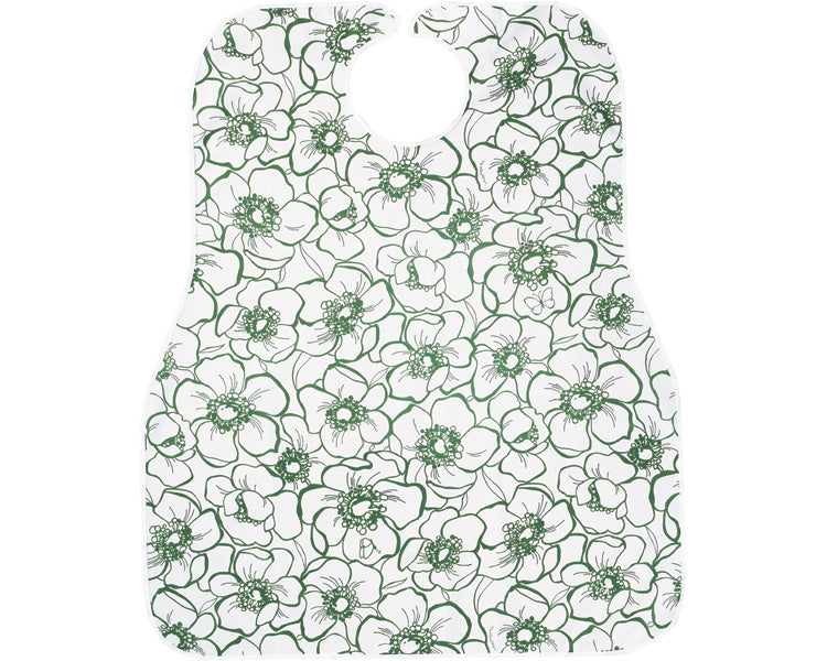 식용 방수 앞치마 / 400 꽃무늬 그린 1장