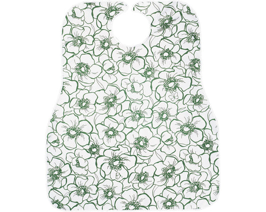 식용 방수 앞치마 / 400 꽃무늬 그린 1장
