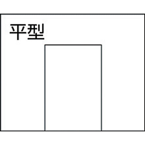 ＴＲＵＳＣＯ　ステンレス　ベアリング戸車（木製建具用）　平型（コ型枠）　Φ３６　（２個入）　THS-15-36F　1 袋