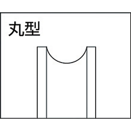 ＴＲＵＳＣＯ　ステンレス　ベアリング戸車（木製建具用）　丸型（コ型枠）　Φ３０　（２個入）　THS-15-30M　1 袋