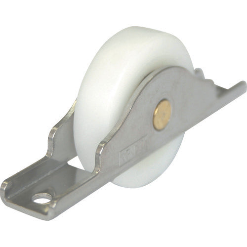 TRUSCO Bearing Door Roller (for Wooden Doors) Flat Type (C-Shaped Frame) Φ30 (2 Pieces) THS-10-30F 1 Bag