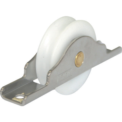 TRUSCO Bearing Door Roller (for Wooden Doors) Round (C-Shaped Frame) Φ30 (2 Pieces) THS-10-30M 1 Bag