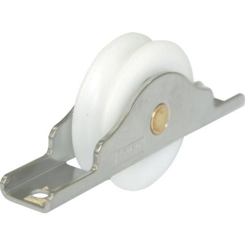 TRUSCO Bearing Door Roller (for Wooden Doors) Round (C-Shaped Frame) Φ35 (2 Pieces) THS-10-35M 1 Bag