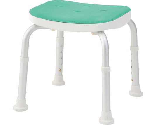 Compact Bath Chair without Back / BC-01N-GR Green 1 unit