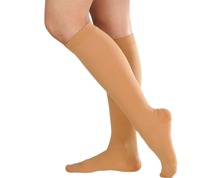 アンシルク・2　ハイソックス　つま先あり　2枚1組 / 18464　S　ライトブラウン　1 足