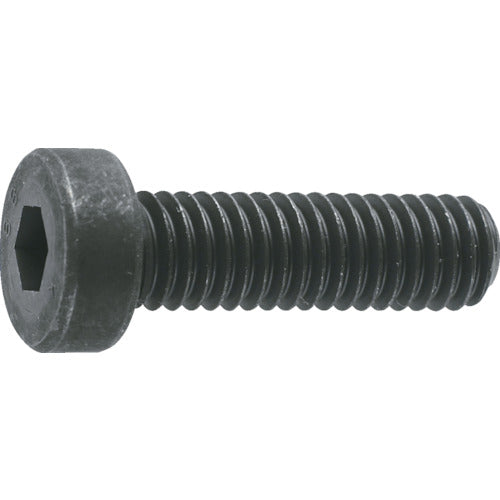 TRUSCO Low Head Hexagonal Socket Bolt Black Finish Full Thread M4 x 16 18 Pieces / Cap Bolt (CAP) B081-0416 1 PK