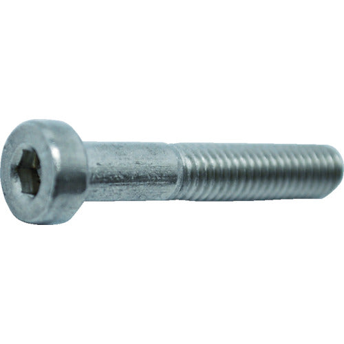 TRUSCO Low Head Hexagonal Socket Bolt Stainless Steel Half Thread M6 x 35 4 Pieces / Cap Bolt (CAP) B089-0635 1 PK