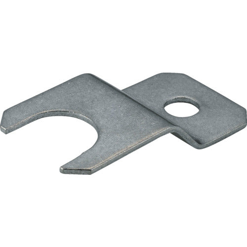 TRUSCO Adjuster Bolt Foot Stop Plate M20 Stainless Steel PL20SUS 1 pc