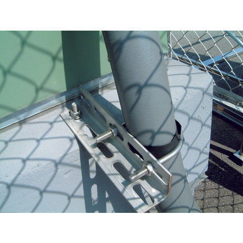 TRUSCO PC관용 U볼트 크로메이트 호칭 직경 25A 나사 직경 W3/8 TPCU-BT25A 1개