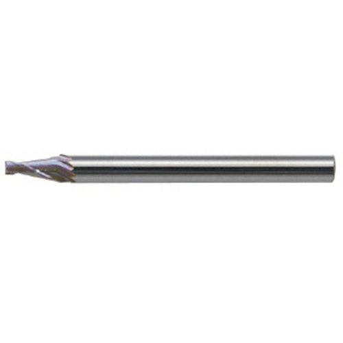 ユニオンツール　超硬エンドミル　テーパ　φ２×片角　７°　CCTE202014　1 本