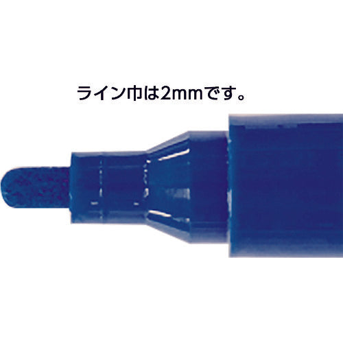 신와 공사용 페인트 마커 중자 원심 파랑 6개입 79118 1 PK